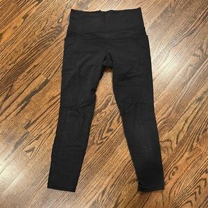 Athleta Salutation Stash Pocket II 7/8 Tight, Black, Size S, New Without Tags